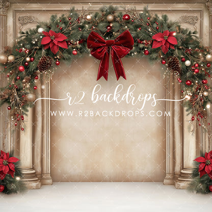 Theresa Christmas Wall (Optional Sweep)
