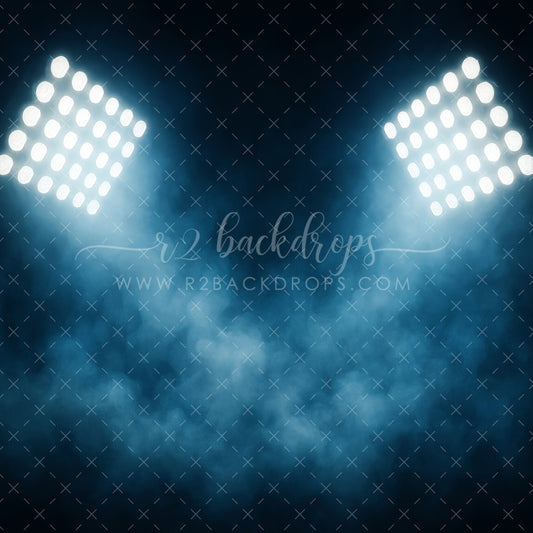 Blue Stadium Smoke