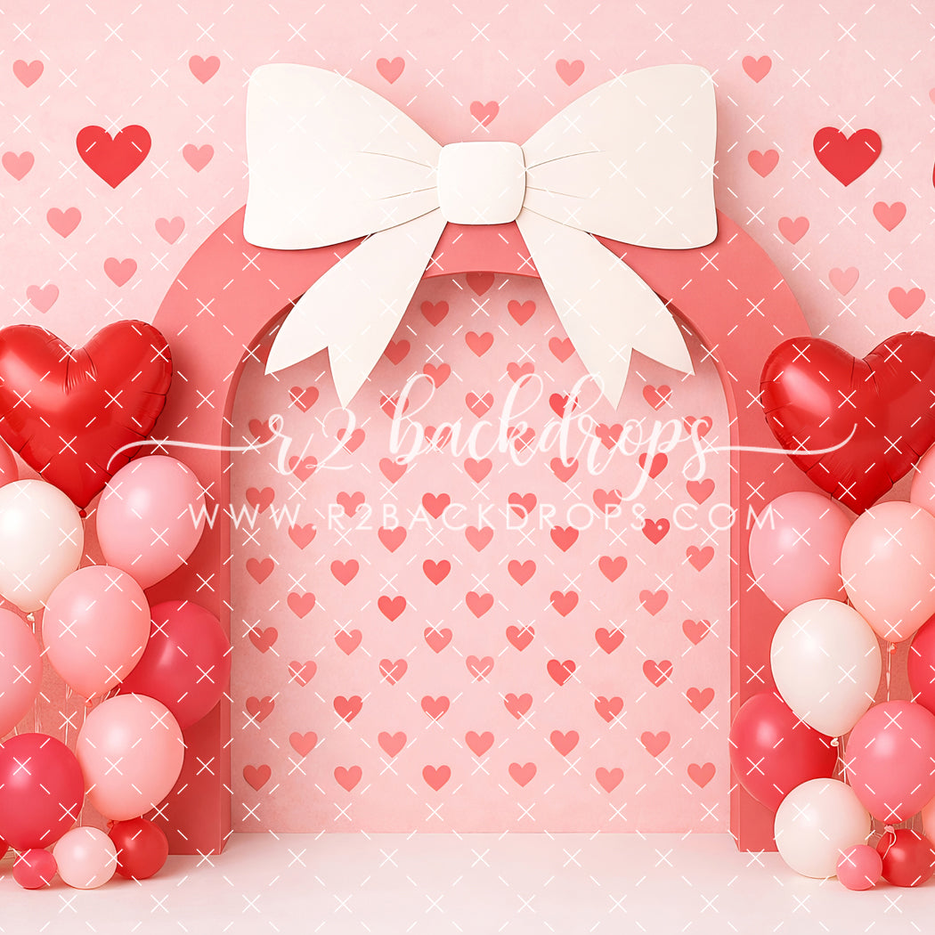 Valentine Bow Arch