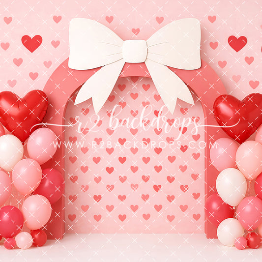 Valentine Bow Arch