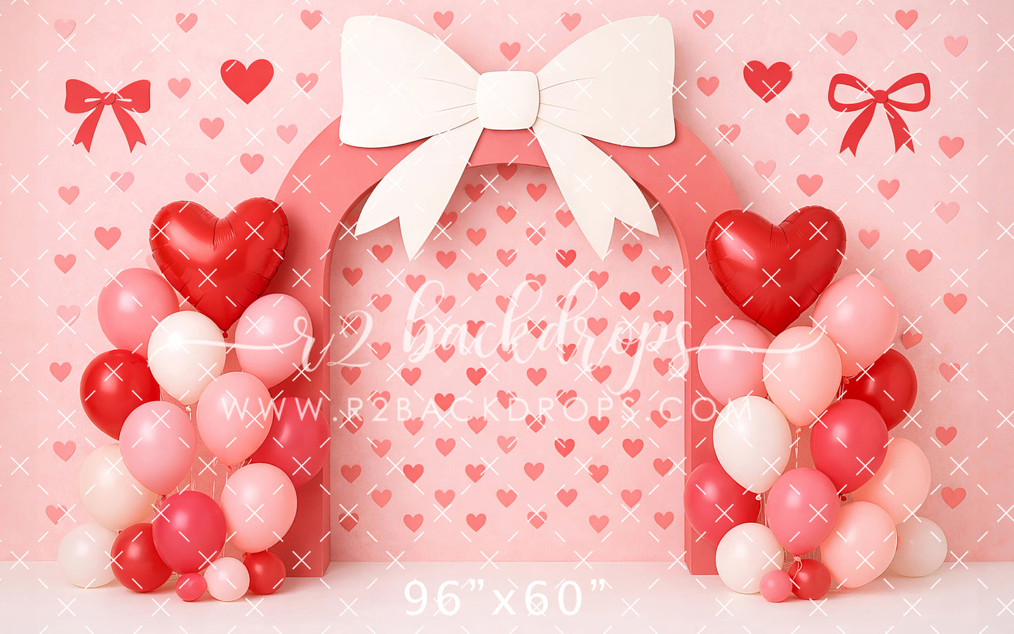 Valentine Bow Arch