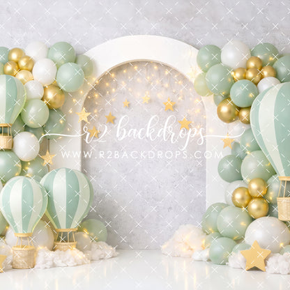 Hot Air Balloons and Stars