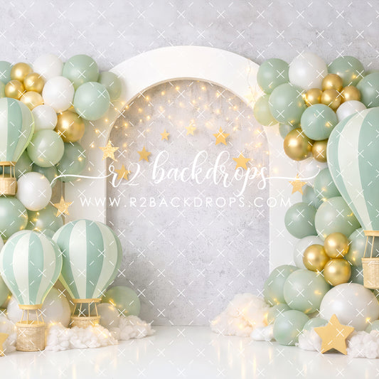 Hot Air Balloons and Stars