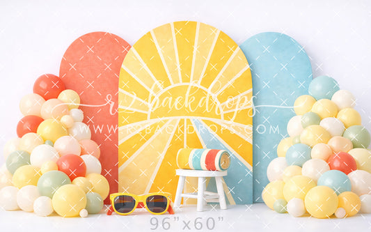 Retro Summer Arches (Optional Sweep)