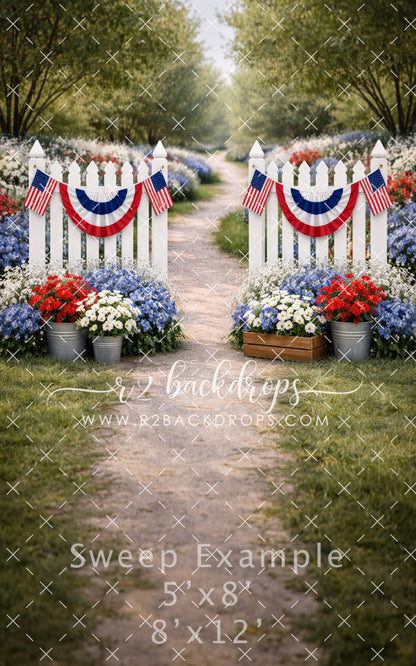 Stars and Stripes Fence (Optional Sweep)