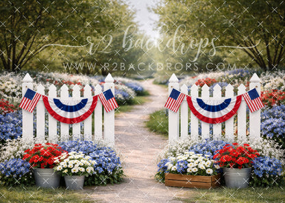 Stars and Stripes Fence (Optional Sweep)