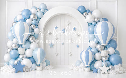 Blue Hot Air Arch