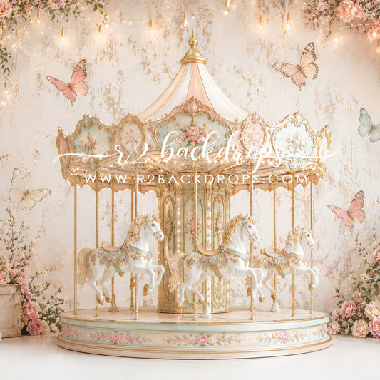 Vintage Carousel (Optional Sweep)