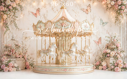 Vintage Carousel (Optional Sweep)