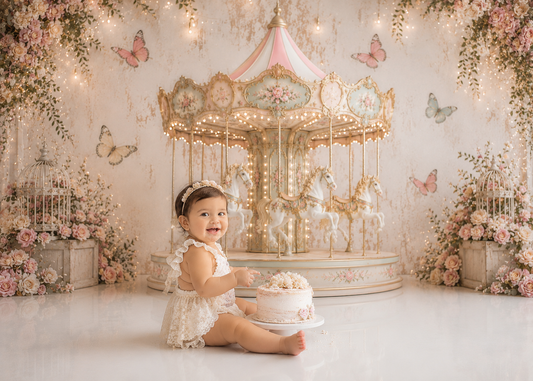 Vintage Carousel (Optional Sweep)