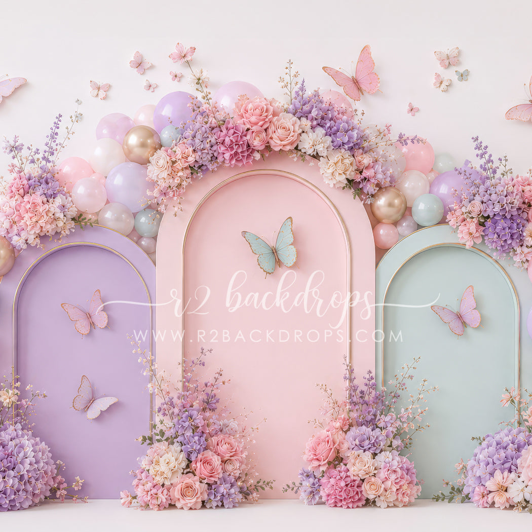 Fluttering Petals Arch (Optional Sweep)