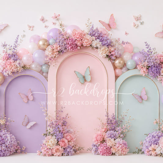 Fluttering Petals Arch (Optional Sweep)