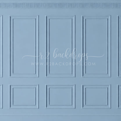 Dusty Blue Wainscoting (Optional Sweep)