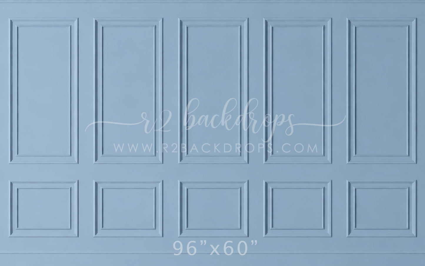 Dusty Blue Wainscoting (Optional Sweep)