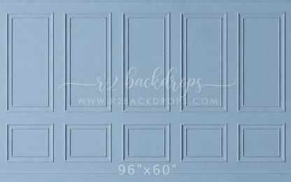 Dusty Blue Wainscoting (Optional Sweep)