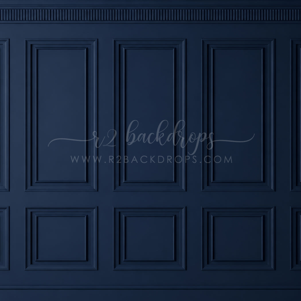 Deep Midnight Wainscoting (Optional Sweep)