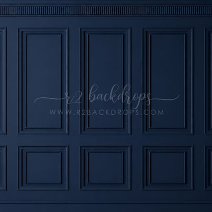 Deep Midnight Wainscoting (Optional Sweep)