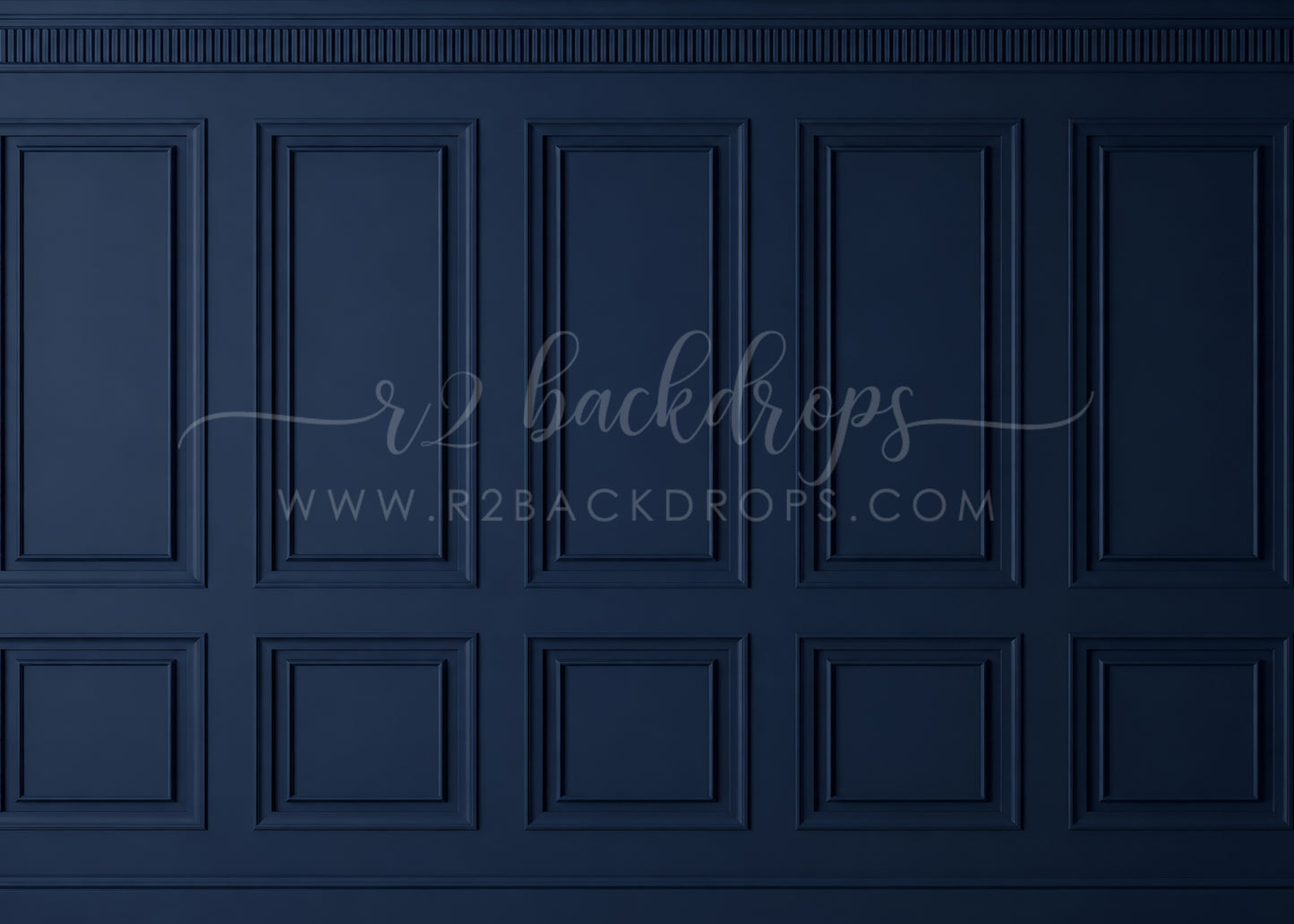 Deep Midnight Wainscoting (Optional Sweep)