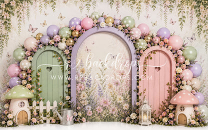 Enchanted Garden Arches (Optional Sweep)