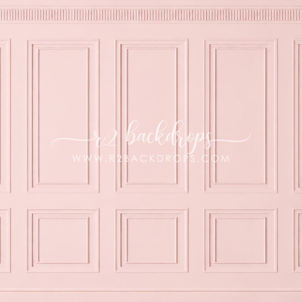 Ballerina Pink Wainscoting (Optional Sweep)