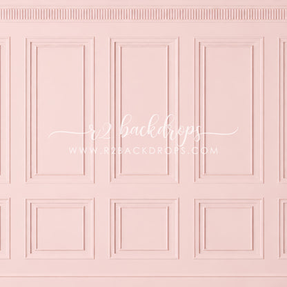 Ballerina Pink Wainscoting (Optional Sweep)