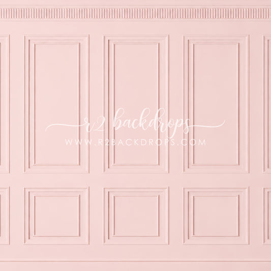 Ballerina Pink Wainscoting (Optional Sweep)