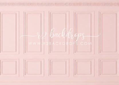 Ballerina Pink Wainscoting (Optional Sweep)