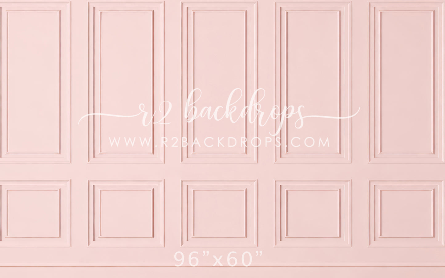 Ballerina Pink Wainscoting (Optional Sweep)
