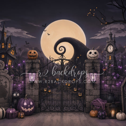 Halloween Moonrise (Optional Sweep)