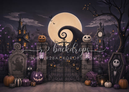 Halloween Moonrise (Optional Sweep)