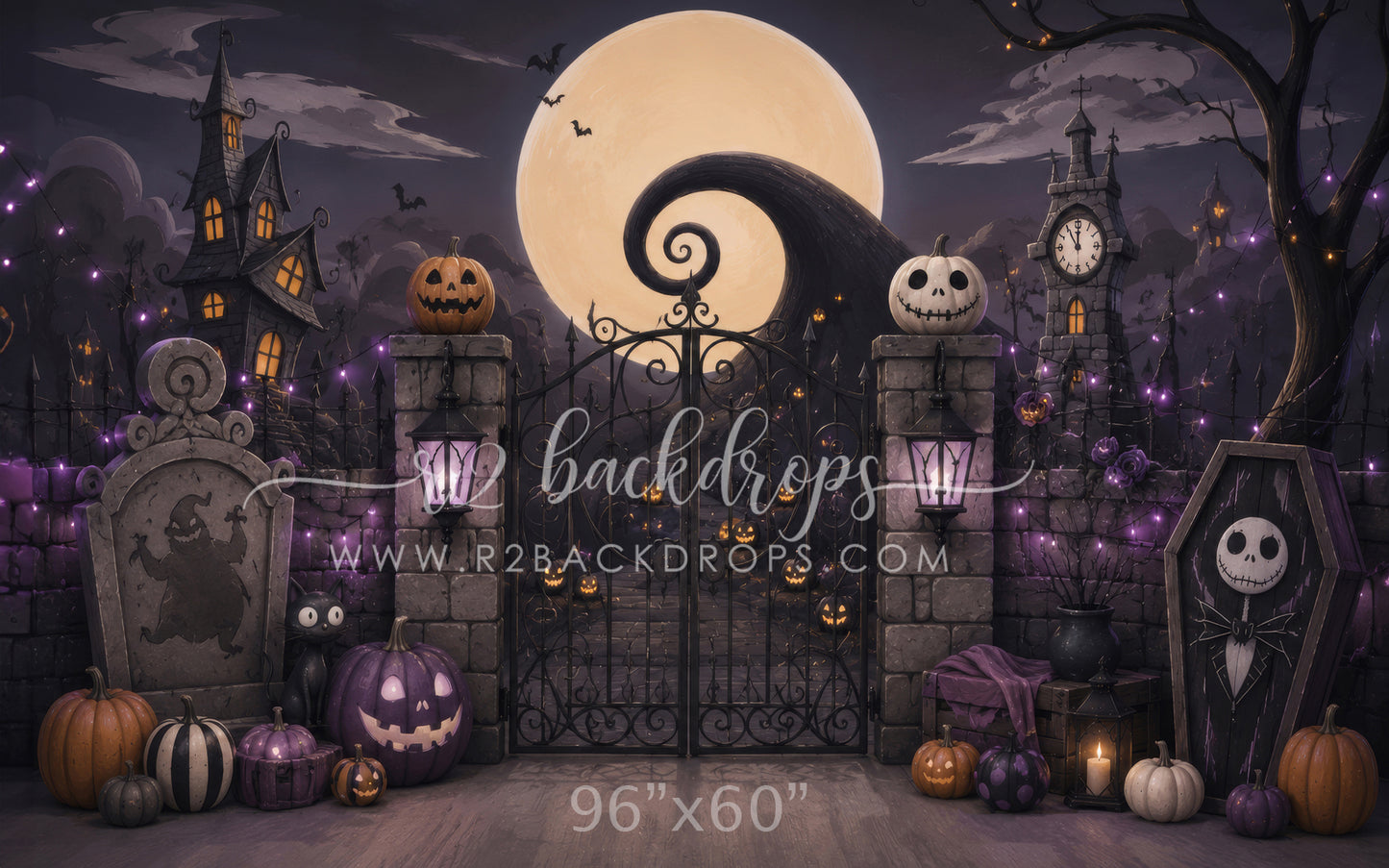 Halloween Moonrise (Optional Sweep)