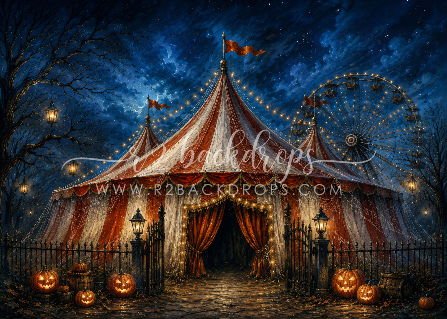 Halloween Big Top (Optional Sweep)