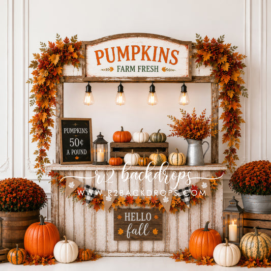 Pumpkin Stand (Optional Sweep)