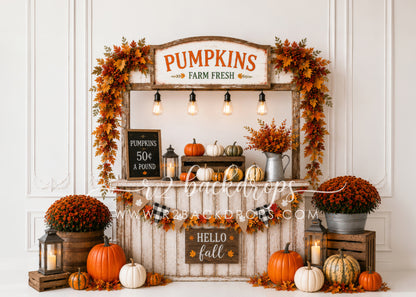 Pumpkin Stand (Optional Sweep)