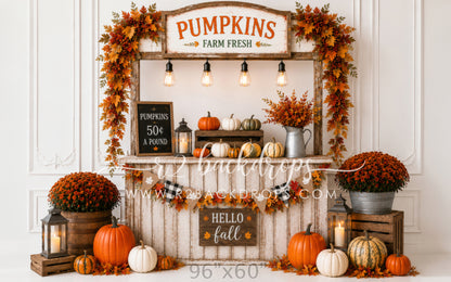 Pumpkin Stand (Optional Sweep)