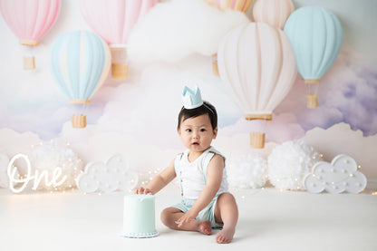 Pastel Air Balloons - Perfect Printer Sample