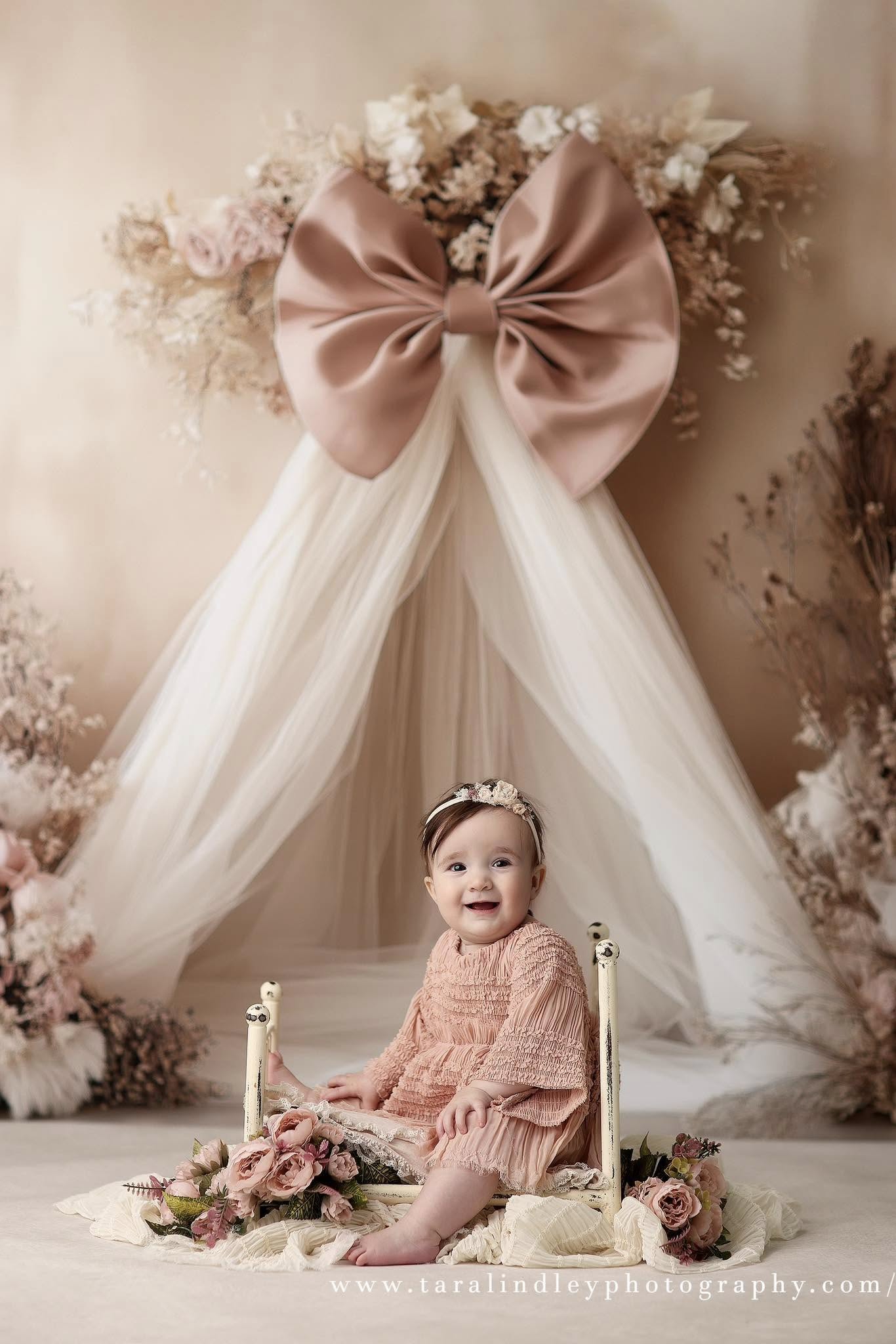 Bow and Tulle Tent
