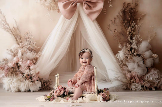 Bow and Tulle Tent
