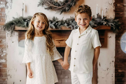 Holiday Brick Mantel