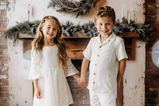 Holiday Brick Mantel