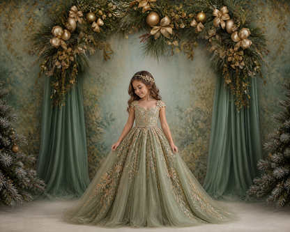Velvet Evergreen (Optional Sweep)