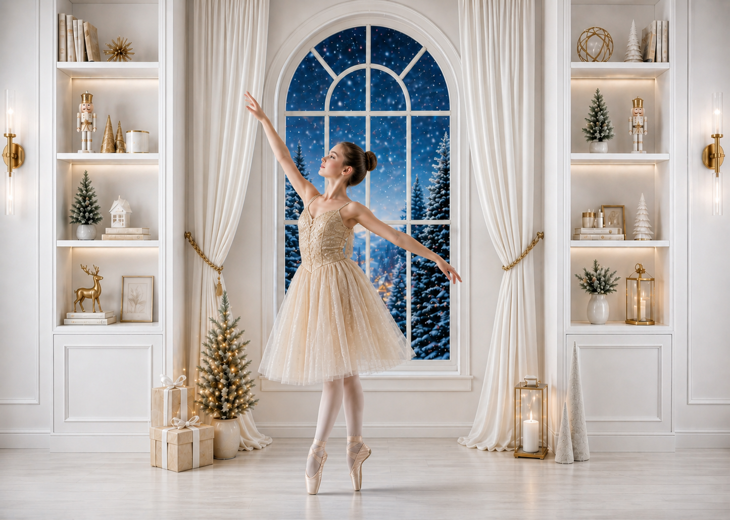 Modern Silent Night Window (Optional Sweep)