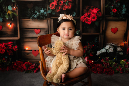 Rustic Valentine Crates