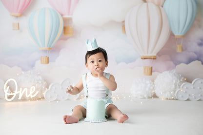 Pastel Air Balloons - Perfect Printer Sample