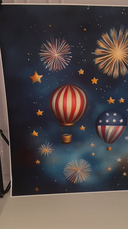 July Hot Air Balloons