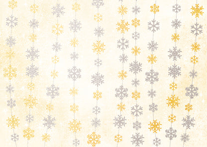 Winter Snowflakes - Warm Tones