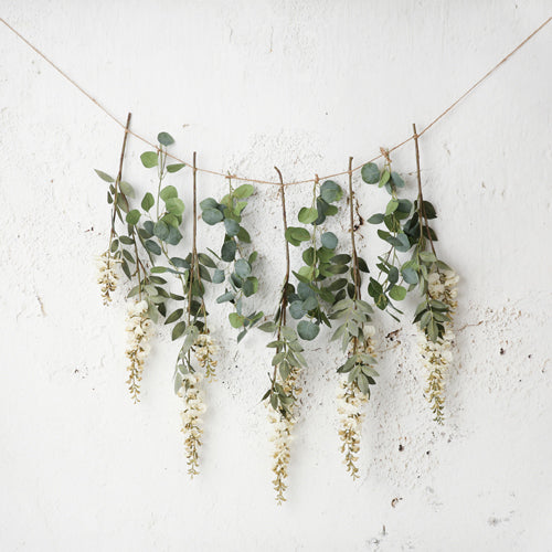 Floral Garland - MIS-PRINT - POLY (Printer Sample - Perfect Condition)