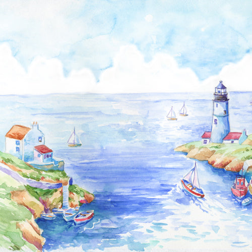 Seascape - MISPRINT - POLY (Studio Sample - Perfect Condition)