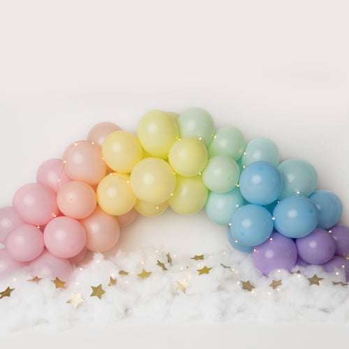 Rainbow Balloons - MISPRINT (Printer Sample - Perfect Condition)