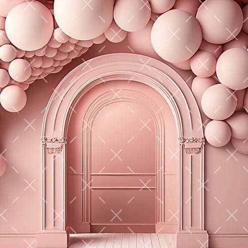 Soft Pink Balloons